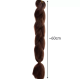 Kanekalon Synthetic Afro Braids for Hairstyles 60cm, Brown