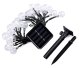 Outdoor Garden Christmas Lights 30 LED with Solar Battery, Warm White
