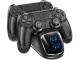 Charging Dock Station for 2 PS4 DualShock Controllers
