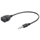 Maclean MCTV-693 OTG USB Female to 3.5mm Jack Male Adapter Cable