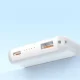 Dudao K14S+ Magnetic Power Bank 10 000 mAh 22.5W USB-A USB-C MagSafe with Stand, White