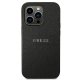 Guess iPhone 14 Pro Case Saffiano Strap, Black
