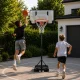 Movepro Freestanding Basketball Hoop with Adjustable Height up to 210 cm