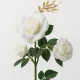 Gardlov 25282 Solar Garden Lamp LED Rose, 3 White Flowers