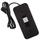 Maclean MCE389 B Power Strip, 6 Outlets, 4xUSB, 1xUSB-C, 1.5m, Black