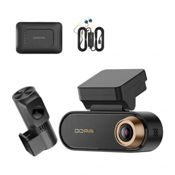 DDPAI N5 Pro Dual-Channel Dash Cam, 4K HDR, Wi-Fi 6, GNSS