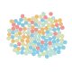 Hydrogel balls Orbeez (7-8mm) for multicolor rifle gun 550 pcs., multi-colored
