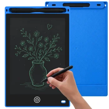 8.5" LCD Graphic Drawing Tablet with Stylus, Blue