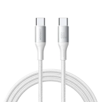 Joyroom S-A28 Flash Series 60W USB-C to USB-C Cable 2m, White
