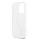 DKNY dėklas iPhone 13 / 13 Pro IML Checkered Mono MagSafe, smėlio spalvos