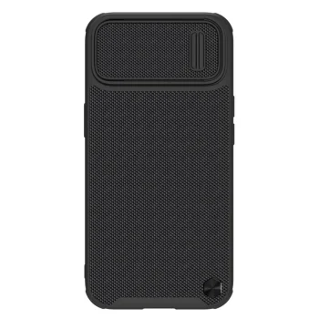 Nillkin Textured S Case for iPhone 14 Plus with Camera Cover, Black