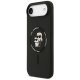 Karl Lagerfeld Silicone Karl&Choupette Ring MagSafe Phone Case Cover iPhone 17 Air - Black