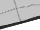 Gardlov Protective Cover for Double Garden Chair, Black