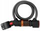 Combination Bike Lock Cable with LED Safety Light 1.1 m