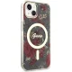 Guess iPhone 14 Case Flower MagSafe, Green