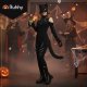 Cat Fox Wolf Cosplay Costume Set 4pc by Ruhhy 26248, Black