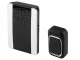 Wireless Doorbell, 150m Range, 2 Waterproof Buttons, LED, Black