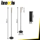 LED Floor Lamp with Remote and Timer 180cm Izoxis 26885, black