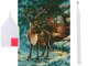Diamond Painting Set _ Handmade _ Picture _ Christmas Set with Reindeer 5D, 30x40 cm