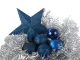 Christmas Tree Ornament Set, Blue, 33 pcs