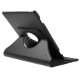 Huawei MediaPad M3 Lite 10.1\" Litchi Texture Rotary Stand Leather Case, Black