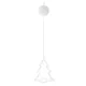 Ikonka LED Christmas Window Decoration Christmas Tree with Suction Cup 10 LED