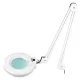 Cosmetology magnifying LED lamp S4 with tripod, white
