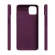 Etteri Silicone Mag Case for iPhone 15 Pro 6.1\" with MagSafe, Dark Cherry
