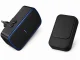 Wireless Kinetic Doorbell with LED, 130m, Waterproof, Black