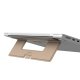 Ergonomic Laptop Stand Nillkin DualWing, Portable Adjustable Riser for Desk, Beige