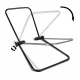Foldable Bike Repair Stand for Rear Wheel Maintenance, black