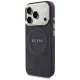 Guess Peony Hot Stamp MagSafe Case for iPhone 17 Pro, Blue
