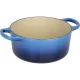Le Creuset Signature Round Cast Iron Casserole 18 cm, 1.8 L, Blue
