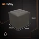 Folding Pouf with Storage Ruhhy 25780, Grey