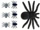 Halloween Spider 4 Pcs Large Decoration Spooky