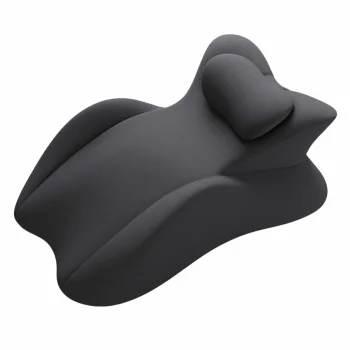 Ergonomic Memory Foam Pillow, Black