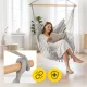 4Fizjo BAHIO Hanging Chair with Cushions, Grey