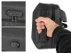 Anti-Theft Hard Shell Business Laptop Backpack with Lock, Black