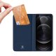 Dux Ducis iPhone 13 Pro Max Wallet Case Skin Pro, Blue