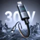 Joyroom S-A16 Pro USB-C to Lightning Cable 30W with Display 1.2m - Black
