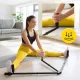 4FIZJO V-type Leg Stretcher Machine for Splits, Black/Red