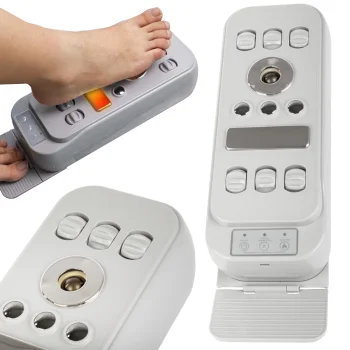 Electric Foot Massager with Heating and Tapping Function