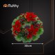 Christmas Wreath Ruhhy 26470, 30 cm