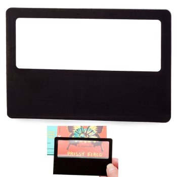 Credit Card Magnifier with Fresnel Lens 85x55mm