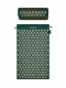 4Fizjo Acupressure Acupuncture Massage Mat Set with Pillow, 68x42 cm, Green/Gold