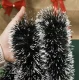 Ruhhy 22310 Christmas Tree Garland, Frosted, 6m, Green/White