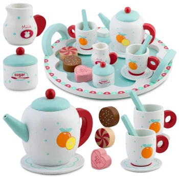 Ricokids RK-869 Wooden Tea Set Toy