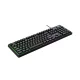 Wozinsky WKG-200 RGB Membrane Gaming Keyboard with Volume Wheel, Black