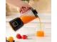 Portable Wireless Blender HP-158, 600 ml, USB-C, Black