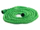 Expandable Garden Hose Set with Spray Gun 5-15m, Green